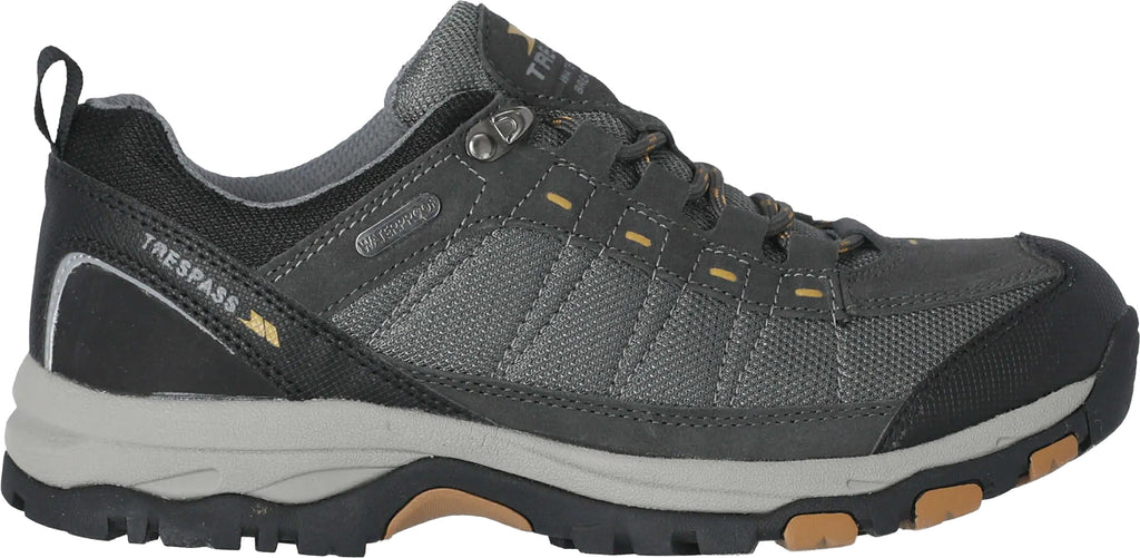 Trespass Scrap Waterproof Men's Walking Shoes - Grey - View 1
