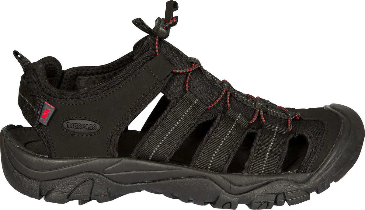 Trespass Torrance B Men's Walking Sandals - Black - View 1