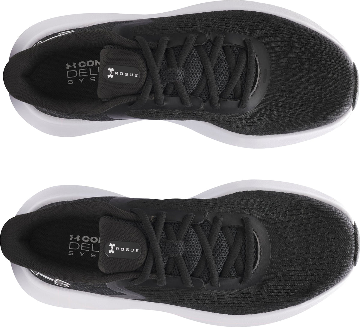Under Armour Charged Rogue 5 Women's Running Shoes - Black - View 4