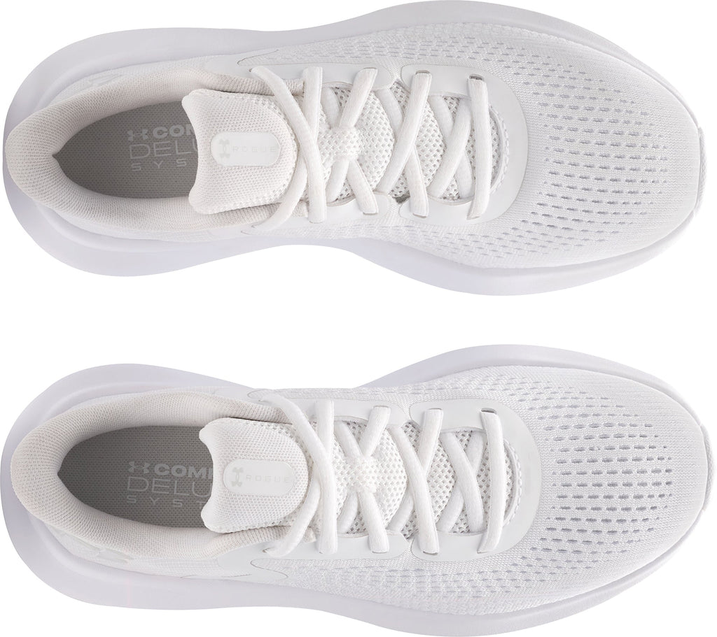 Under Armour Charged Rogue 5 Women's Running Shoes - White - View 4