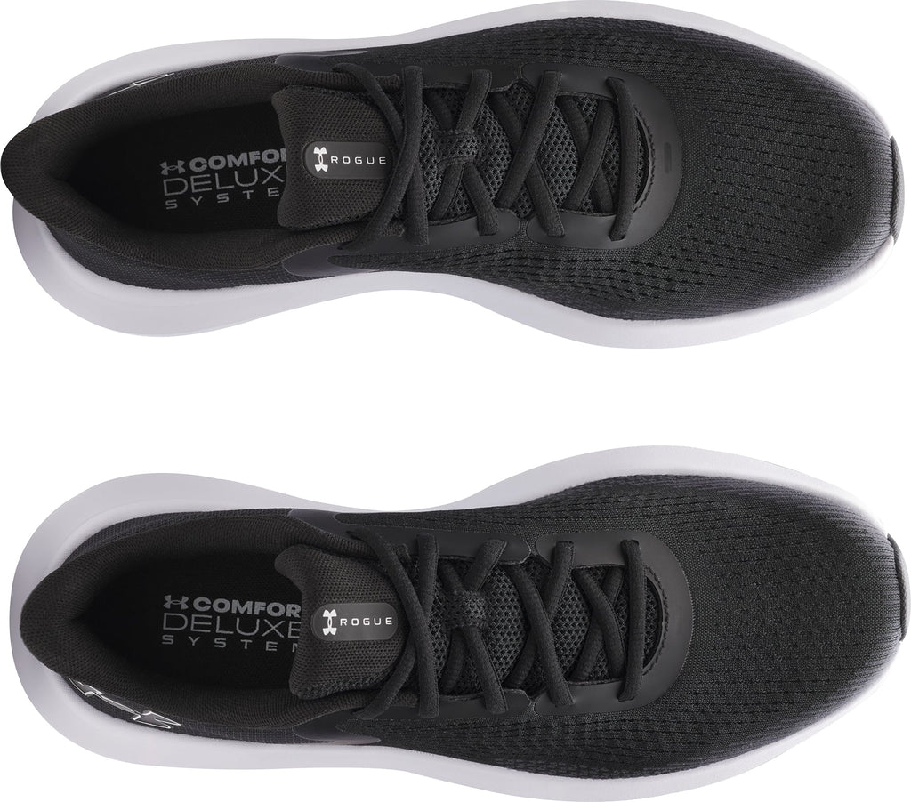 Under Armour Charged Rogue 5 Men's Running Shoes - Black - View 4