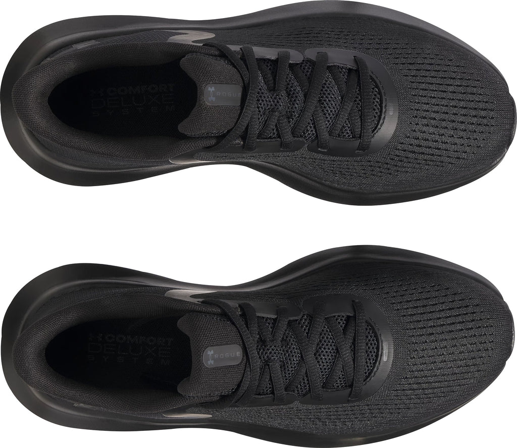 Under Armour Charged Rogue 5 Men's Running Shoes - Black - View 4