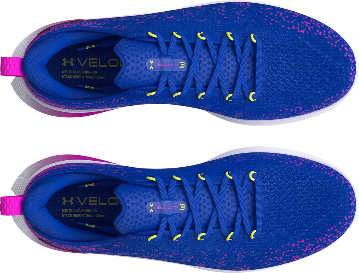 Under Armour Velociti 3 Men's Running Shoes - Blue - View 4