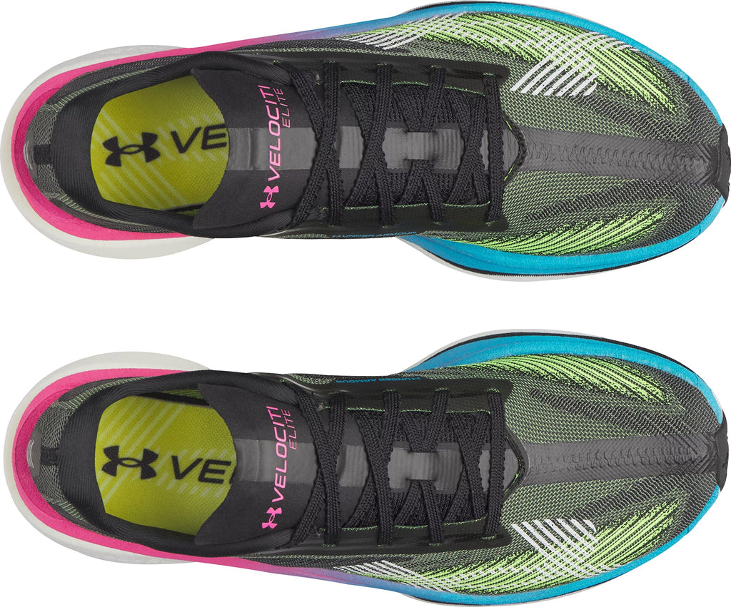 Under Armour Velociti Elite 3 Men's Running Shoes - Black - View 4