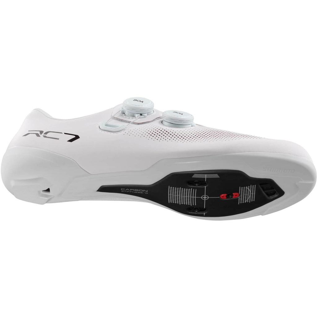 Shimano RC703 Road Cycling Shoes - White - View 6