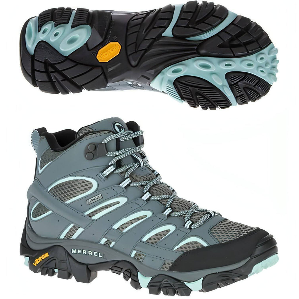 Merrell Moab 2 Mid GORE-TEX Women's Walking Boots - Blue - View 6