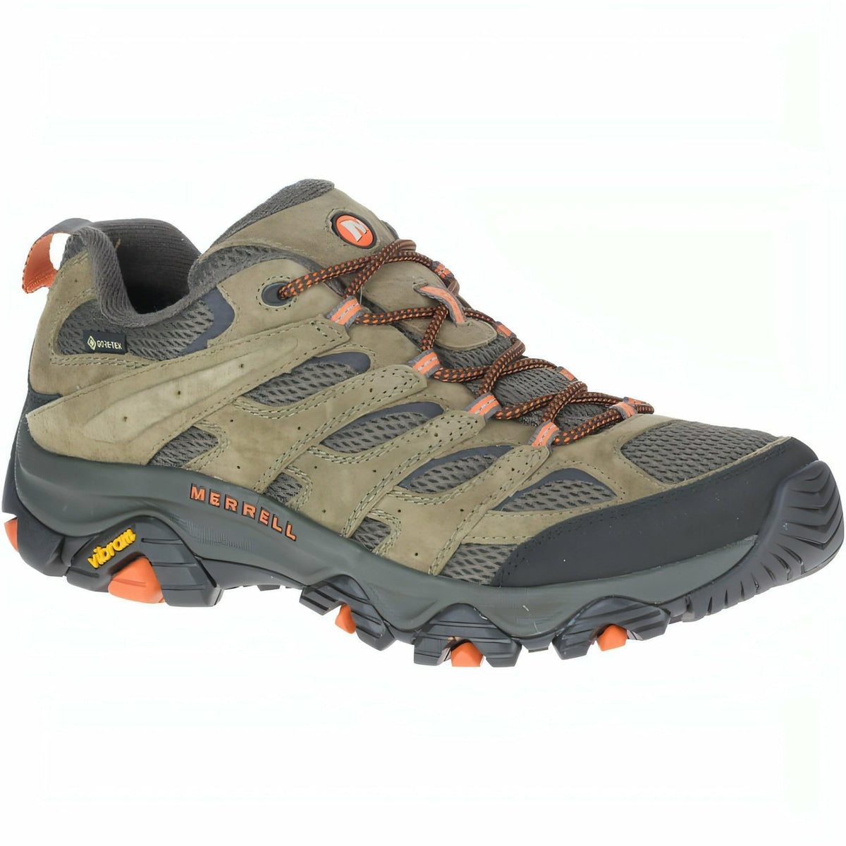 Merrell Moab 3 GORE-TEX Men's Walking Shoes - Green - View 6