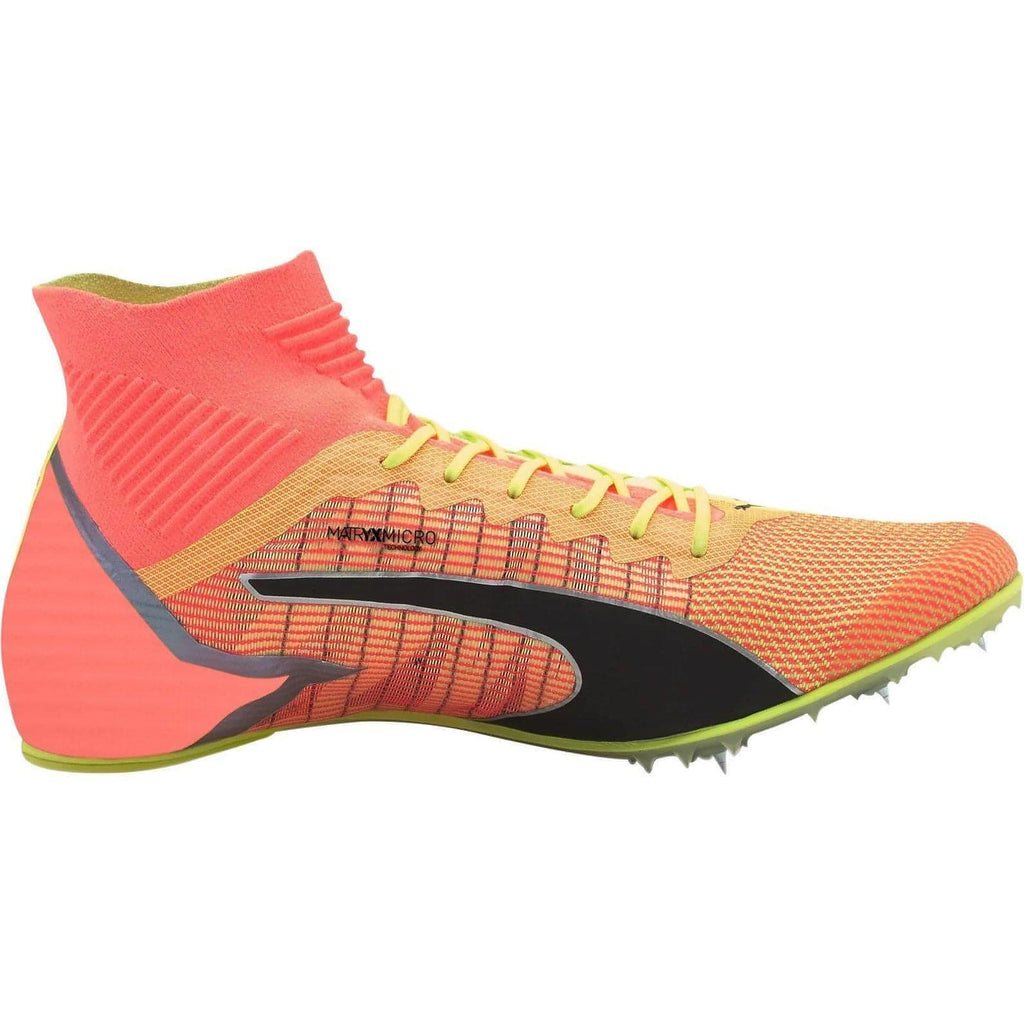 Puma evoSPEED Tokyo Future Mid Running Spikes - Yellow - View 3