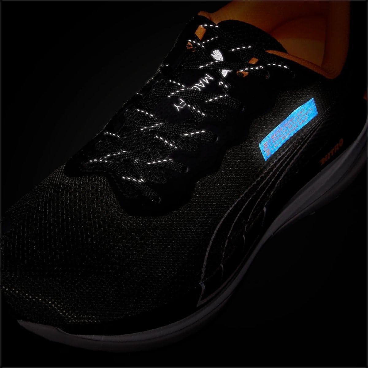 Puma Magnify Nitro WTR Men's Running Shoes - Black - View 7