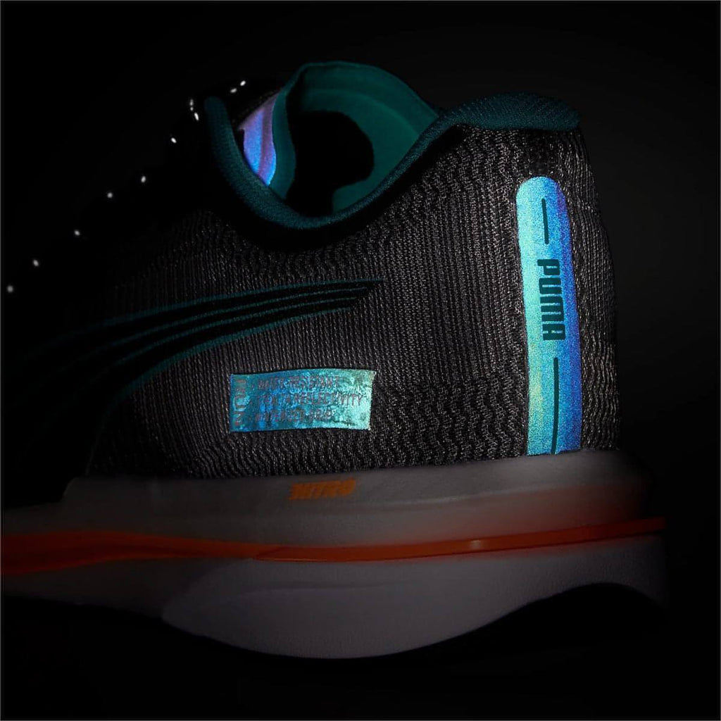 Puma Velocity Nitro WTR Men's Running Shoes - Black - View 5