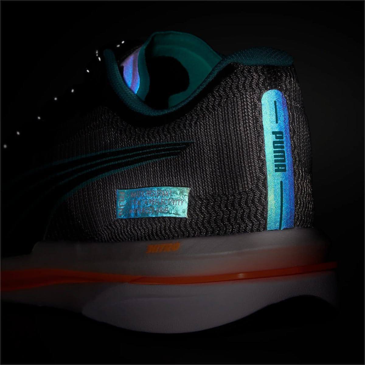 Puma Velocity Nitro WTR Men's Running Shoes - Black - View 5