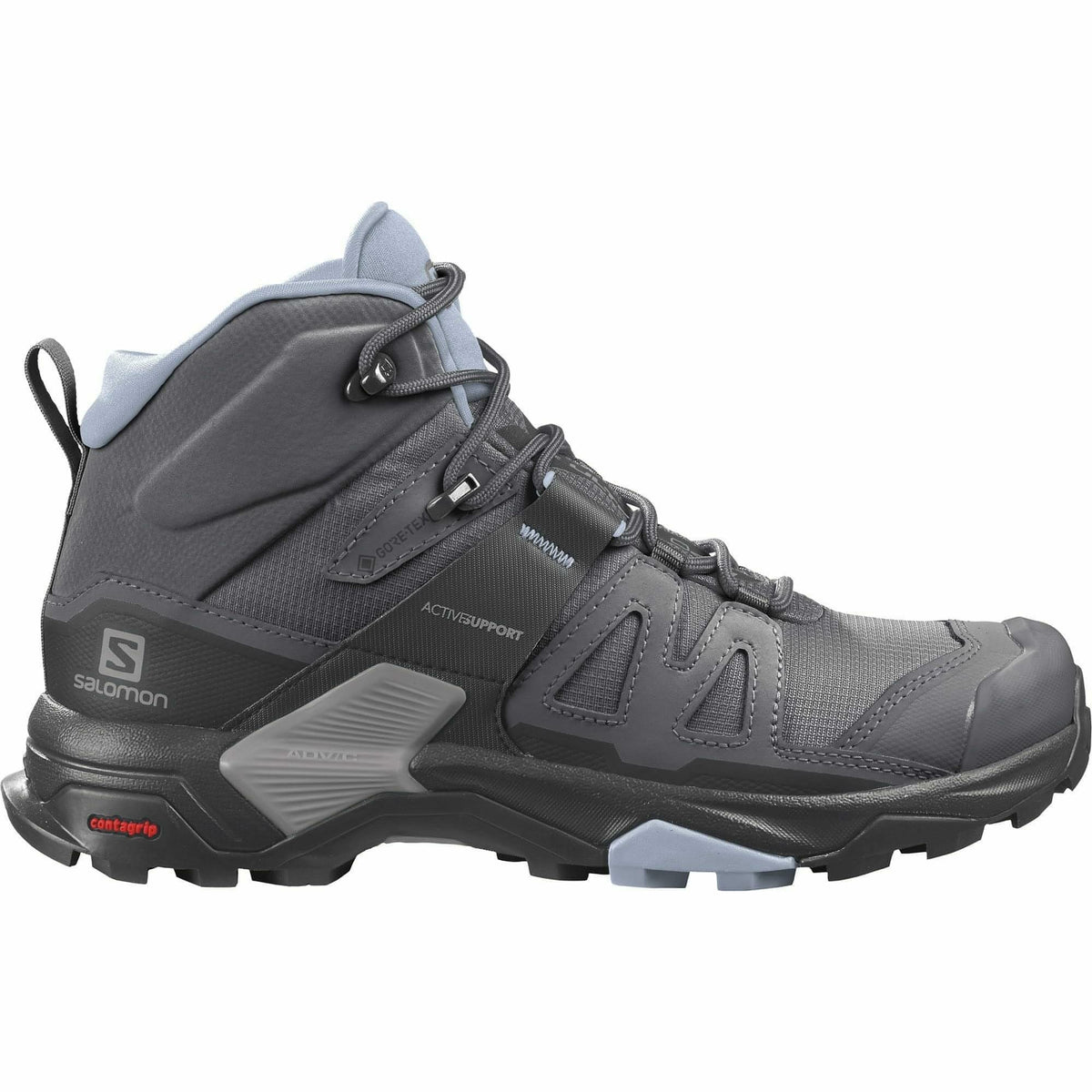 Salomon X Ultra 4 Mid GORE-TEX Women's Walking Boots - Grey - View 1