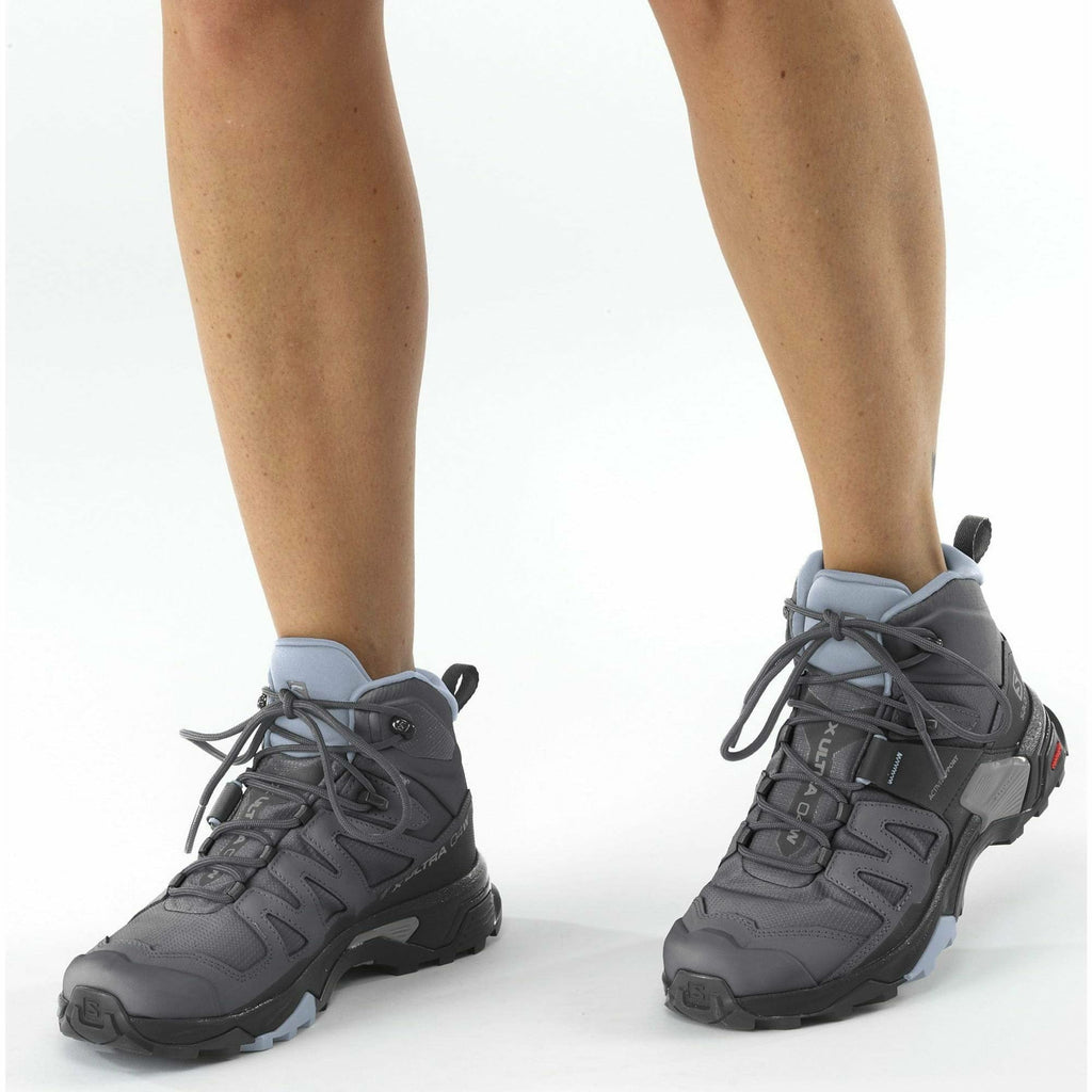 Salomon X Ultra 4 Mid GORE-TEX Women's Walking Boots - Grey - View 7
