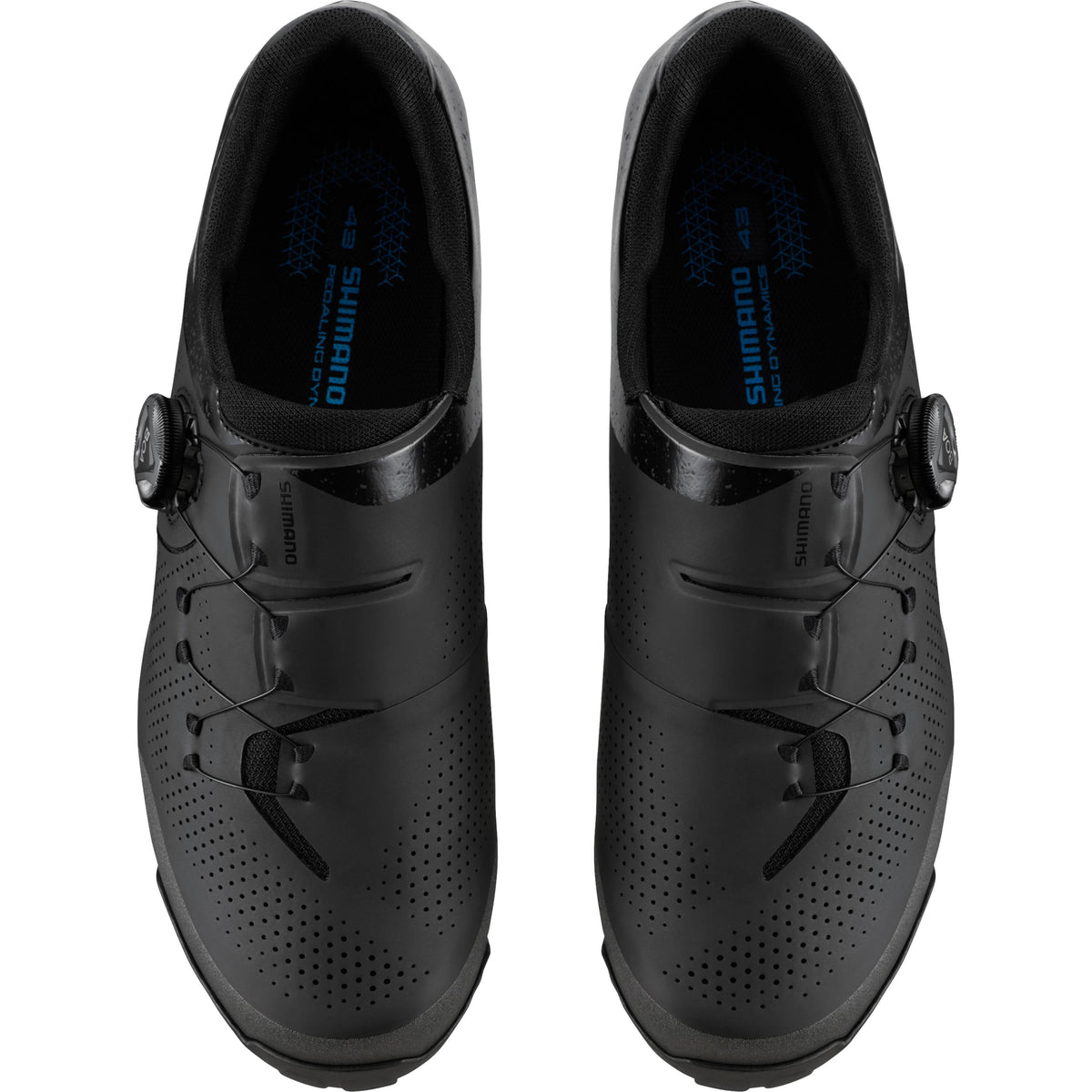 Shimano XC302 SPD MTB Cycling Shoes - Black - View 3