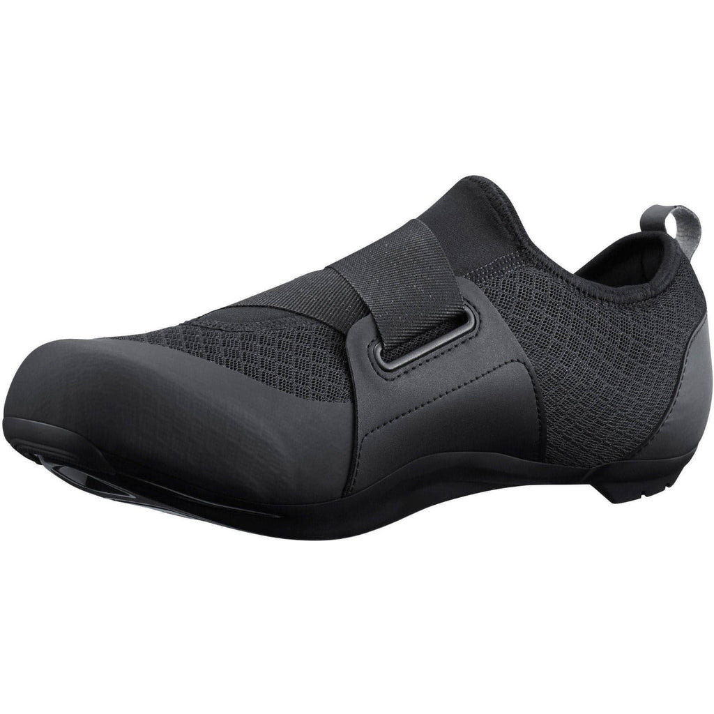 Shimano IC100 Unisex Indoor Spinning Cycling Shoes - Black - View 3