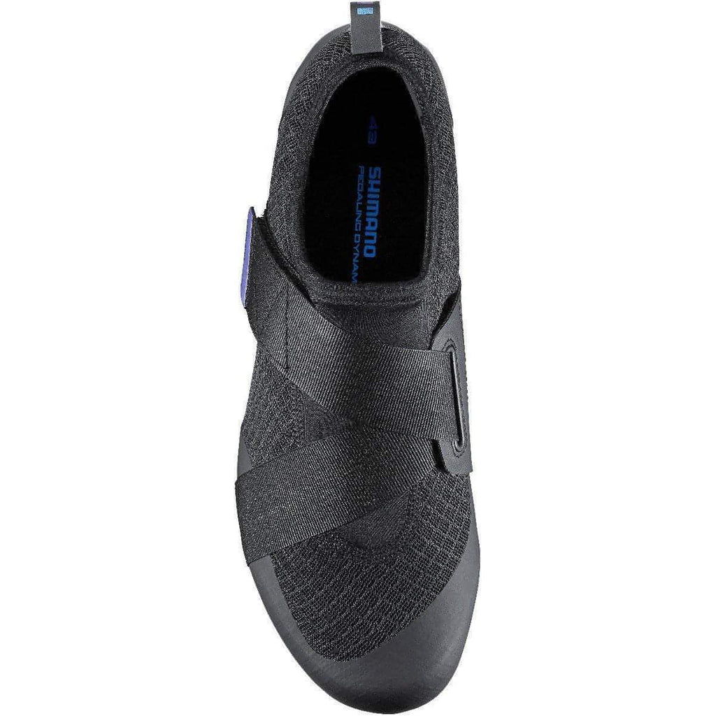 Shimano IC100 Unisex Indoor Spinning Cycling Shoes - Black - View 4