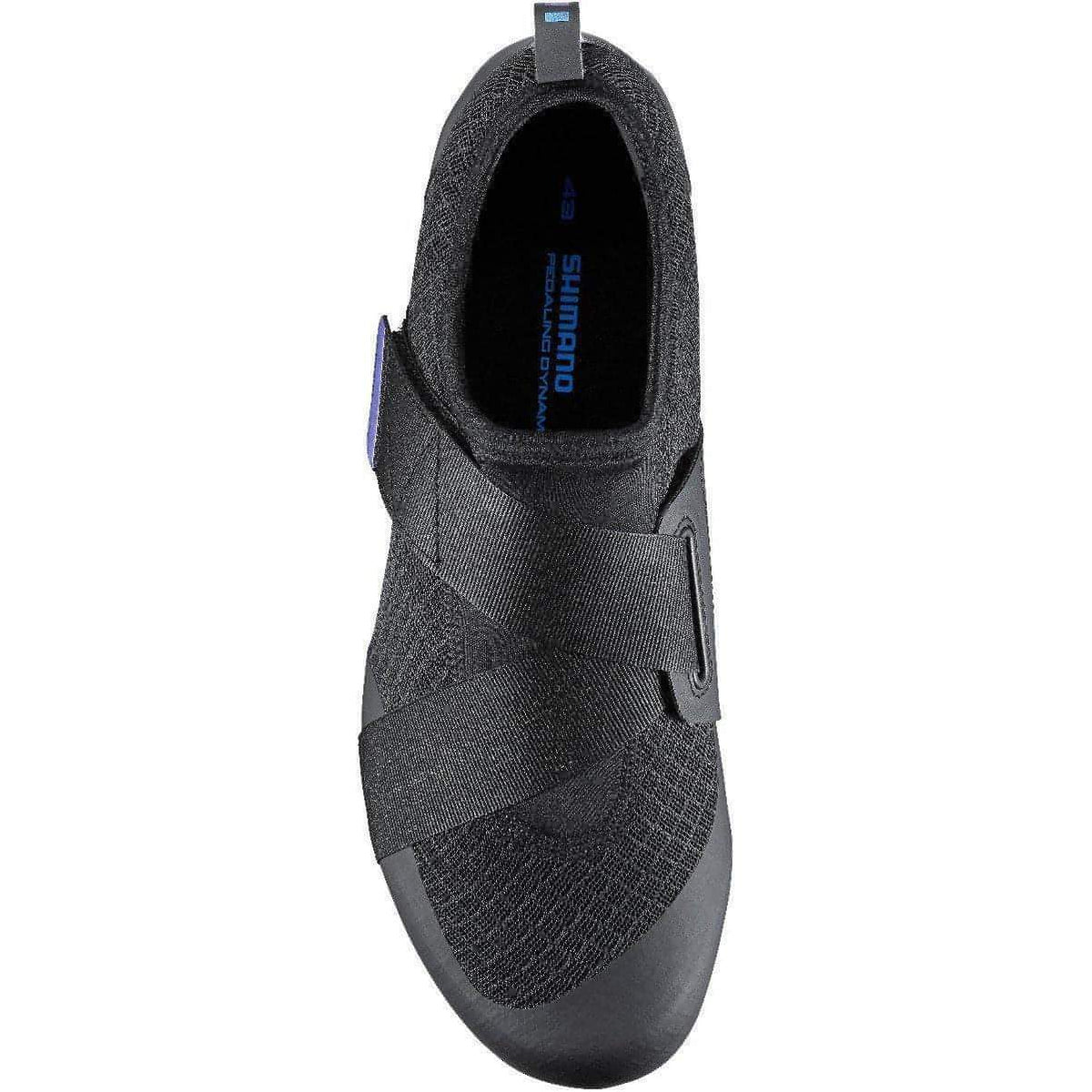 Shimano IC100 Unisex Indoor Spinning Cycling Shoes - Black - View 4