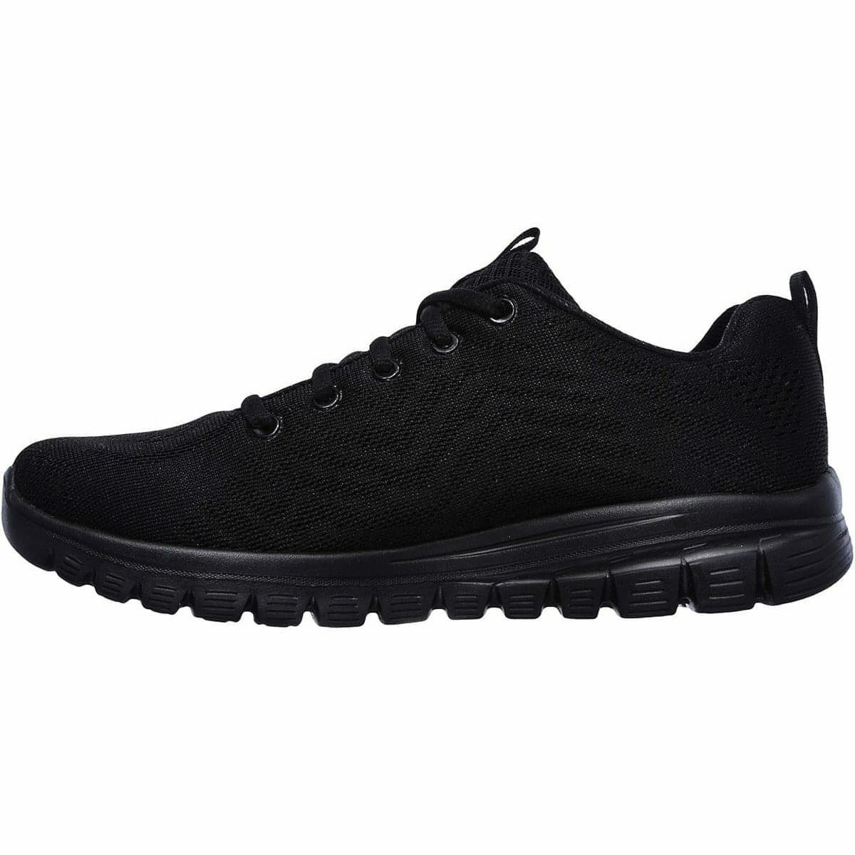 Skechers Graceful Women's Training Shoes - Black - View 3